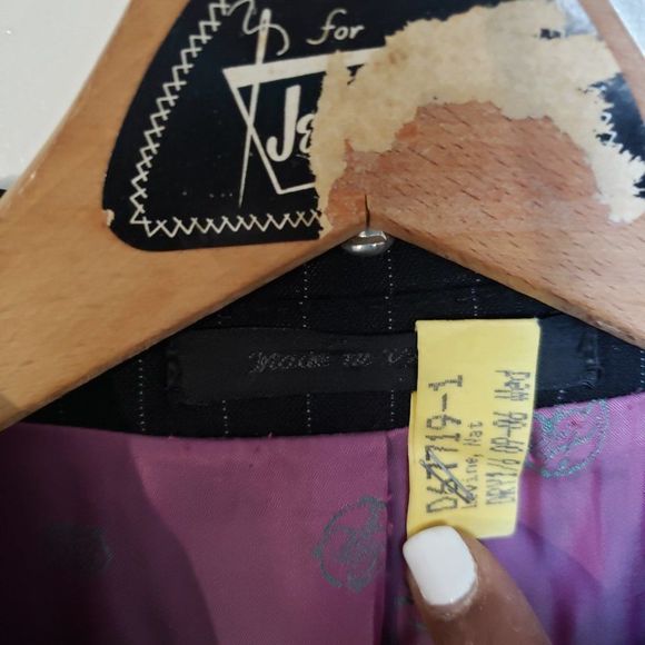 CT1014b SEAN JOHN PIN STRIPE SUIT JACKET & SLACKS - Picture 4 of 9